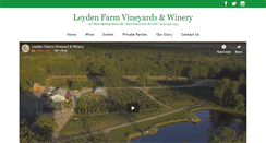 Desktop Screenshot of leydenfarm.com
