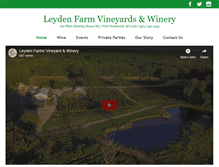 Tablet Screenshot of leydenfarm.com